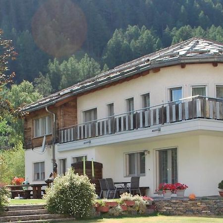 Aquarell Ferienwohnungen Saas-Grund Exterior foto
